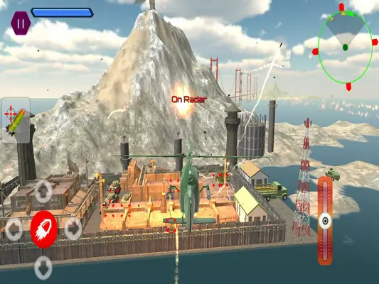 Modern Helicopter Battles android App screenshot 0