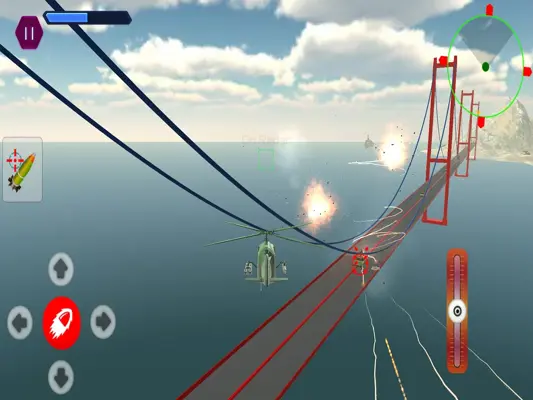 Modern Helicopter Battles android App screenshot 2